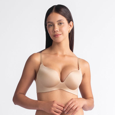Lingerie Sostén One Piece Push Up Satín