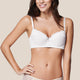 LINGERIE SOSTEN ALGODON ENCAJE PUSH UP REMOVIBLE